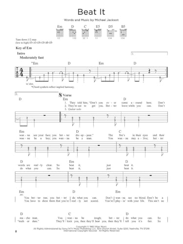 First 50 Songs You Should Play on Electric Guitar - Rock Guitar Tab Songbook | Beginner and Intermediate Guitarists | Play Iconic Hits from Nirvana, Metallica, Queen and More - Image 7