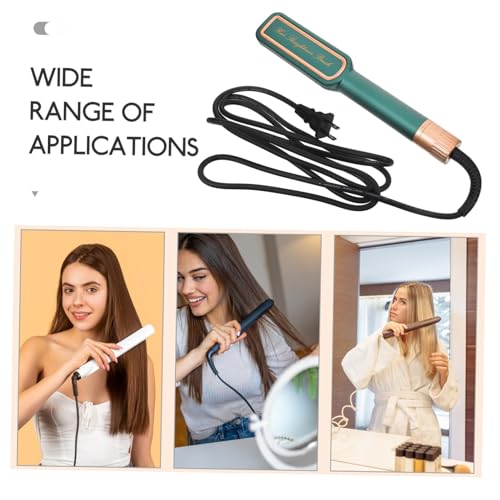Plancha para cabello portátil con temperatura ajustable miniatura 3
