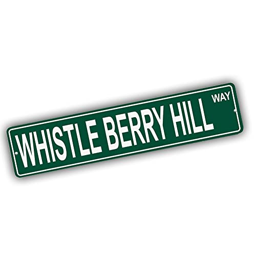 Brotherhood Aluminum Road Sign for Whistle Berry Hill - Wyoming Wall Decor