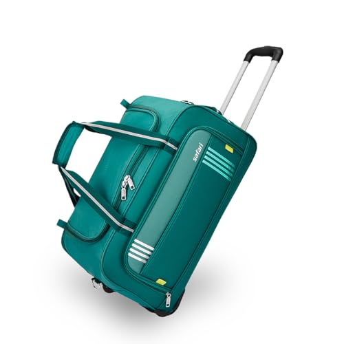 Image of Safari Imperia Trolley 3 Years Warranty Duffle Bag (58 Cm, Teal)