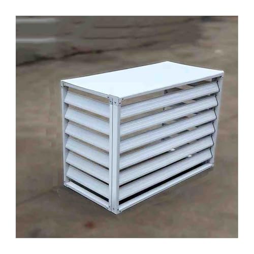 Cubiertas para unidad de aire acondicionado exterior con protección para condensador