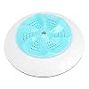 Ichiias Mini ultrasone turbo-wasmachine, wasmachine, automatische draagbare wasmachine, huishouden, ultrasone turbo-wasmachine, kleine wasmachine voor thuisreis (groen)