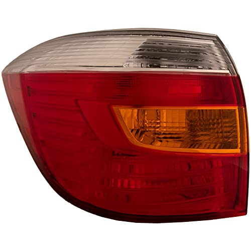 HEADLIGHTSDEPOT Tail Light Driver Left Compatible with 2008-2010 Toyota Highlander
