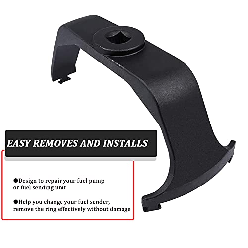 CASTNOO 6599 Fuel Tank Lock Ring Wrench Tool Fuel Pump Senders Removal Install Tool Compatible with Ford Chrysler Dodge GM Nissan Hyundai Santa fe Jeep Wrangler Vehicles - Thumbnail 3