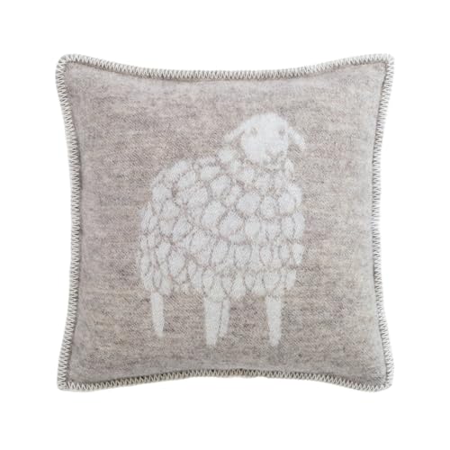 JJ Textile Reversible Wool Cushion Cover