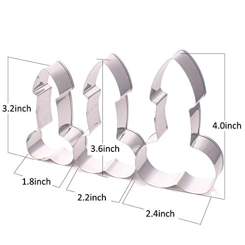 Bachelorette Party Cookie Cutters Stainless Steel Wedding Bread Pastry Cake Cutter Shape Baking Tool #TOP2