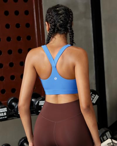 Image of RUNNING GIRL Sports Bras for Women, Molded Cup High Impact Sports Bra Workout Bras for Women High Support Racerback