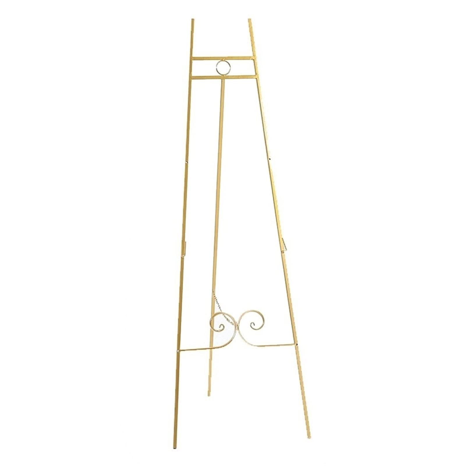 HADECOLL Tripod Gallery Photo Frame Stand,Living Room Iron Art Painting Easel,School Graduation Exhibition Works Display Holder