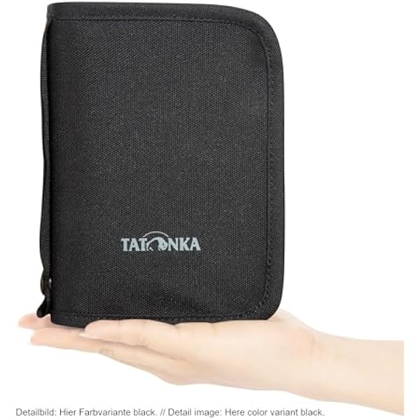 Tatonka Travel Zip M RFID Block - дорожный кошелек/паспортный футляр, блокировка RFID, сертификат TÜV, место для паспорта, кредитных карт и проездных документов, Midnight Plum