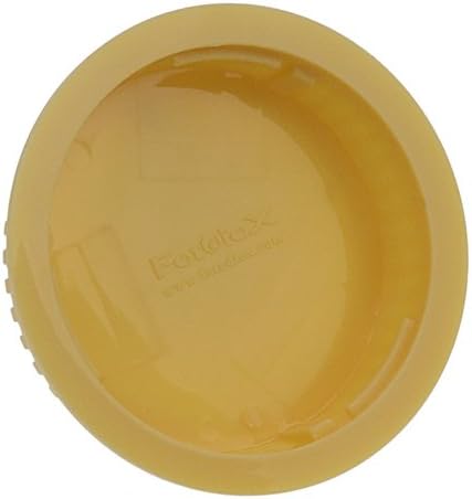 Fotodiox Designer (Gold) Lens Rear Cap Compatible with Canon EOS EF and EF-S Lenses image 4