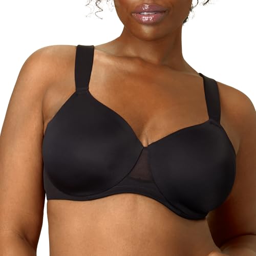PLAYTEX Women's Underwire Bra, Dreamwire Plus-Size Bras Available, Convertible Straps, Moisture-Wicking, 4810