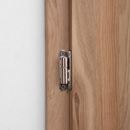 Gedotec Renovation Hinge in Nickel-Plated Steel, 1 piece - Image 4