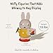 Miffy Art Class Figurine, 4 x 2.5 x 5.5 Inches, created by Blue Sky Clayworks