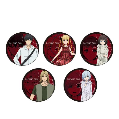 Amazon | ダーウィンズゲーム 01 缶バッジ BOX | バッジ | おもちゃ