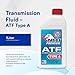 ABRO Automatic Transmission Fluid Type A, 1 Quart, Quality Economical ATF Fluid, Formulated from Select Base Oils with Anti-Foam Additive, Red Dye Leak Detector, Straight Mineral Oil Lubrication