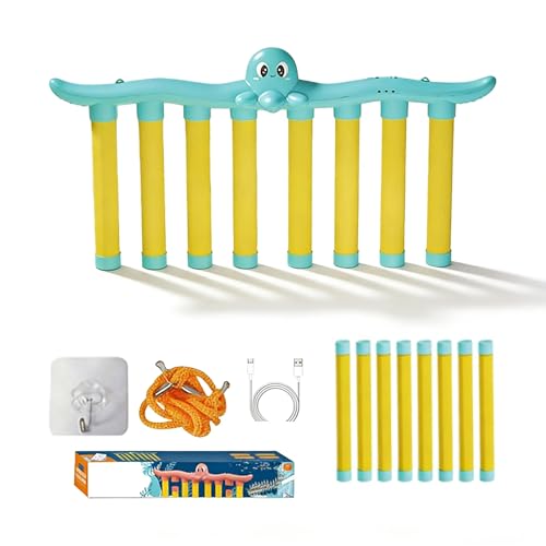 Jeu d'entraînement de coordination œil-main Reflex Drop Sticks bleu avec télécommande