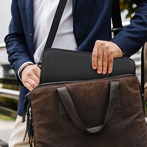Image of Laptop Case 16 Inch, 15.6-16 Inch Laptop Sleeve for Lenovo IdeaPad 3i Chromebook /Lenovo Yoga 7i /Thinkbook 16 /Legion Pro 7i, Dell 16 Plus /Inspiron, ASUS HP Computer Sleeve Bag, Black