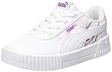  Puma Baby Mädchen Carina Marble Glitter AC INF Sneaker, White White, 20 EU
