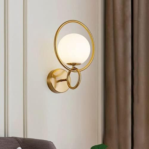 Image of Wall Lamp Chandelier Pendant Light, Home Decor for Bedroom, Living Room, Hallway, Cafe, Hotel, Restaurant (DOUBLERING Wall LAMP with LED Bulb Pack of 1)
