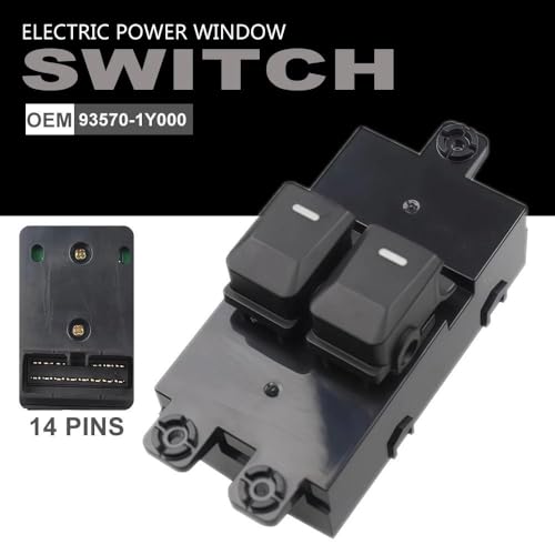 Bouton de lève-vitre électrique pour Kia Picanto 2011-2016 commande de remplacement - 5