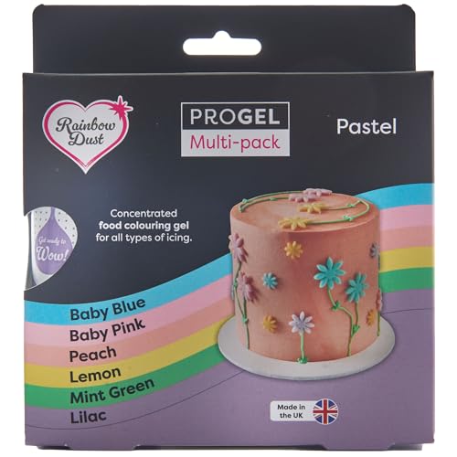 Rainbow Dust ProGel Pastell Multipack 6 x 25 g