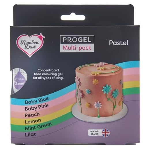 Rainbow Dust ProGel Pastell Multipack 6 x 25 g