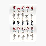 Hotline Bling Poster Small (16.3 x 23.2 in) | Posters Wall Art for College University Dorms, Blank Walls, Bedrooms | Gift Great Cool Trendy Artsy Fun Awesome Present