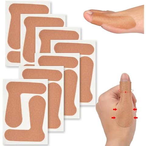 Thumb Support Tape for Arthritis 14 Sheet (28 PCS) - Self Adhesive Thumb Protecting Straps, Elastic Thumb Pain Relieving Patch for Sport Housework Joint Support Cover