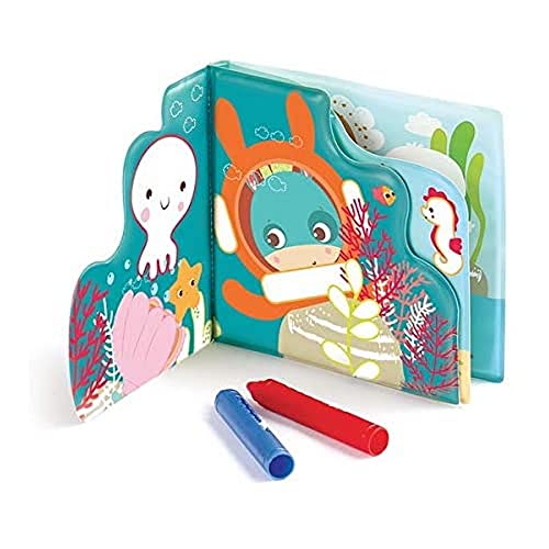Ludi- Libro de baño para Colorear Malbad Buch Juguetes, Multicolor, Mediano (40058)