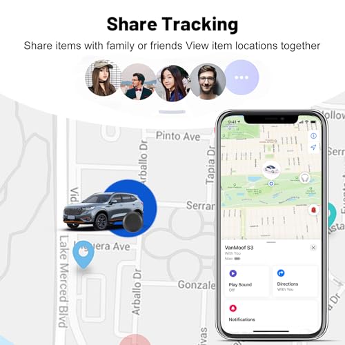 GPS Tracker Magnetisch für Auto, Mini Auto Tracker mit App, Globales GPS Ortungsgerät, Versteckter Fahrzeug, Kein ABO, Bluetooth & Magnet (1 Stück)