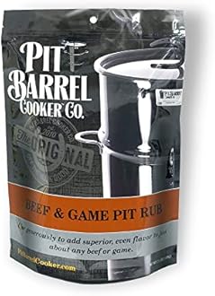 Pit Barrel Cooker Beef and Game Pit Rub | Dry Rub for Smoker | Seasoning for Steaks, Fish, Veggies, Burgers, or Any Red Meat | 2.5 Ib Bag
