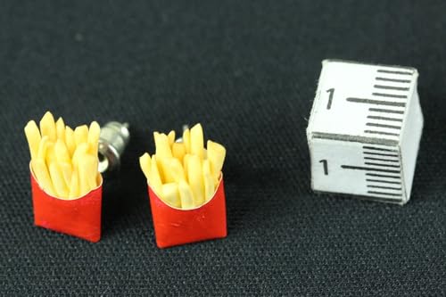 Boucles d'oreille frites légères de 15mm résolvant le manque d'originalité - 3