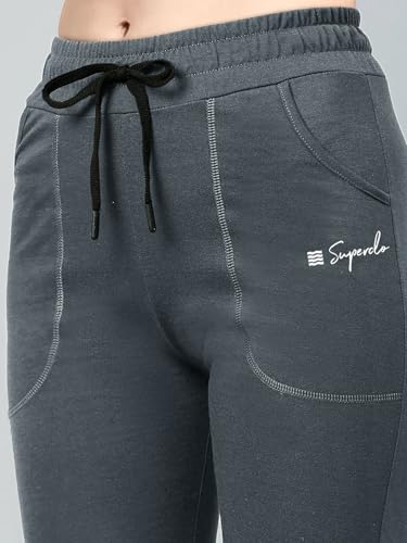 Image of Pinkmint Women Pure Cotton Casual Style Pyjamas Combo Pack Of 2 With Side Pockets