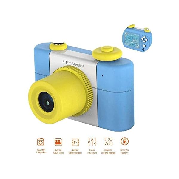 Mini Digital Camera Cartoon Cute Camera for Kids HD Photo Video Children Camera Birthday Gift for Children – Bild 6