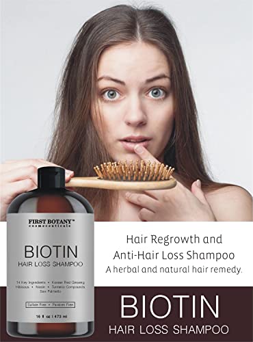 Hair Regrowth And Anti Hair Loss Shampoo 16 Fl Oz, With Dht Blockers- Daily Hydrating, Detoxifying, Volumizing Shampoo For Men And Women #TOP4