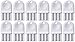 For Your Janitor Waffle Key Dispenser - 12 Pack of Keys - for Georgia Pacific Kimberly Clark SCA Tissue San Jamar Fort Howard and More