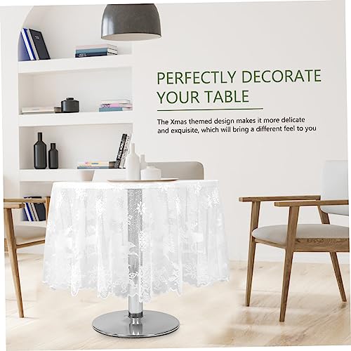 Renne polyester nappe de table PRETYZOOM pour protéger et sublimer vos repas - 5