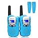 Retevis RT388 Walkie Talkie Niños,Juguetes de Largo Alcance de 3 a 12 Años,Linterna LCD de 8 Canales, Regalos para Camping, Aventura, Senderismo (1 par, Azul)