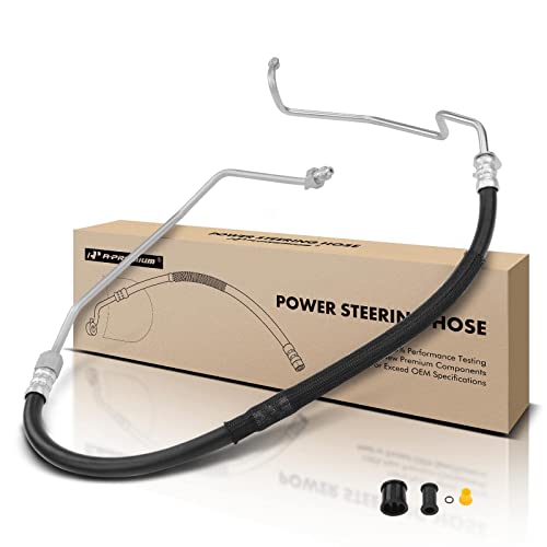 A-Premium Power Steering Pressure Hose Line Assembly Compatible with Ford Escape 2004-2007 & Mercury Mariner 2005-2006 & Mazda Tribute 2005-2007, with Quick Connect Fitting & O-ring, Pump to Gear