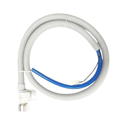 Tubo Di Carico For Lavastoviglie Da 1,8 M, Compatibile Con BEKO, Compatibile Con Electrolux, Compatibile Con Midea, Compatibile Con Gorenje, 1757a/00, Valvola Di Ingresso Acqua Di Sicurezza AQS