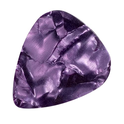 Picato Pearl Lot de 12 médiators épais Violet - Les Beatles, Paul McCartney, John Lennon, RIngo Starr, George Harrison Picato Pearl Lot de 12 médiators épais Violet