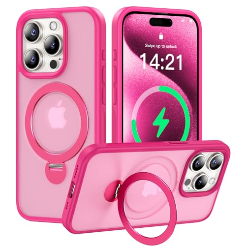 Coque antichoc iPhone 15 Pro Max MagSafe translucide mate