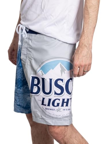 Calhoun Busch Light Men's Mountain Logo Boardshorts2