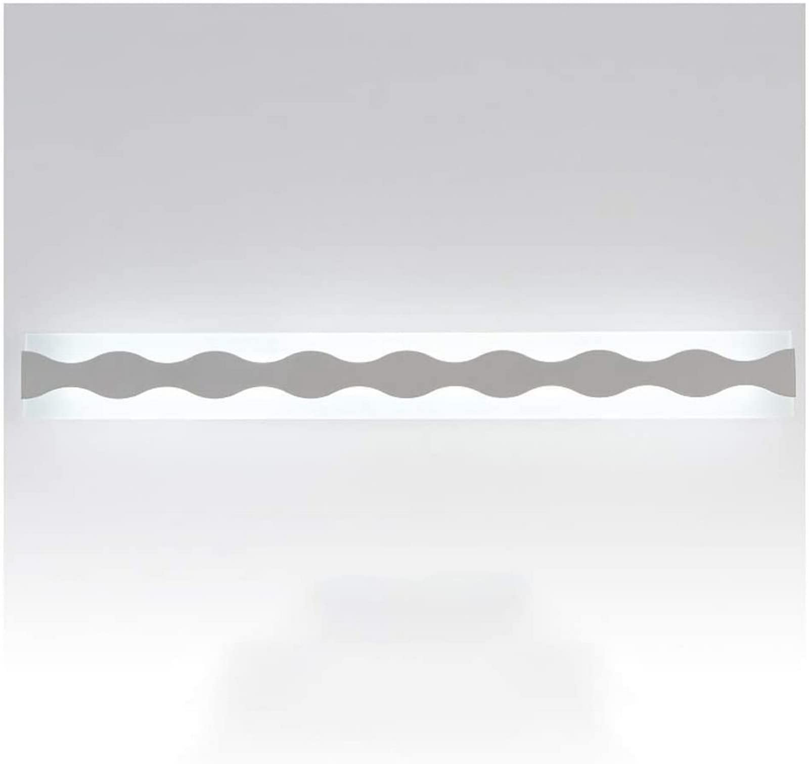 Applique murale LED acrylique moderne luminaire intérieur chambre salon lumière chaude 40cm