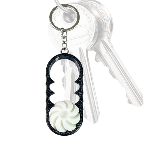 Juguete Antiestrés para Llavero | Llavero Giratorio De Doble Impreso En 3D - Llaveros Fidget para Regalos - Detalles para Navidad Cumpleaños Premios Escuela Oficina Mujeres Hombres