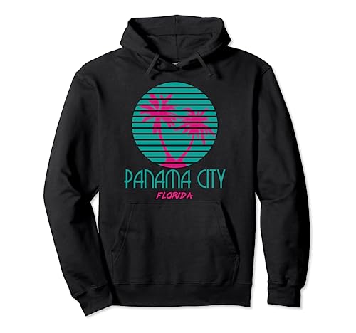 Panama City Florida Camiseta Souvenirs Palmeras Sudadera con Capucha