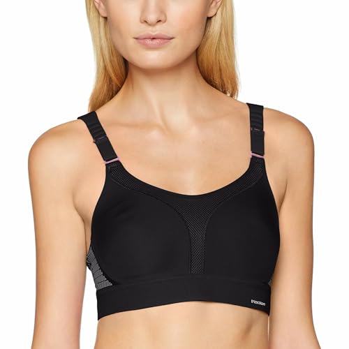 Triumph Damen Sport-BH Triaction Extreme Lite N EX, ohne Bügel, Gepolstert, 75D, Schwarz