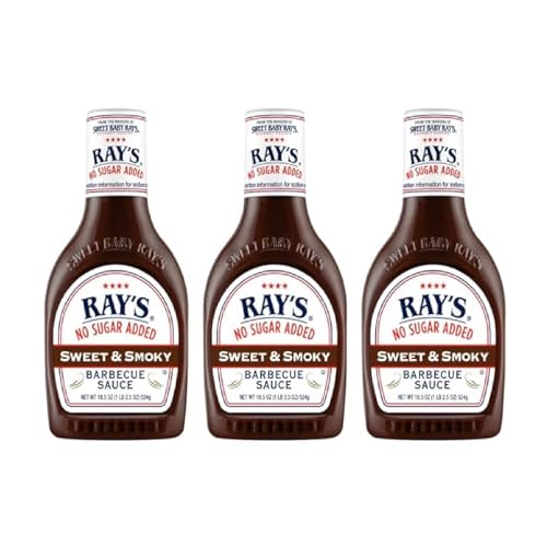 Ray’s No Sugar Added Barbecue Sauce – Sweet & Smoky