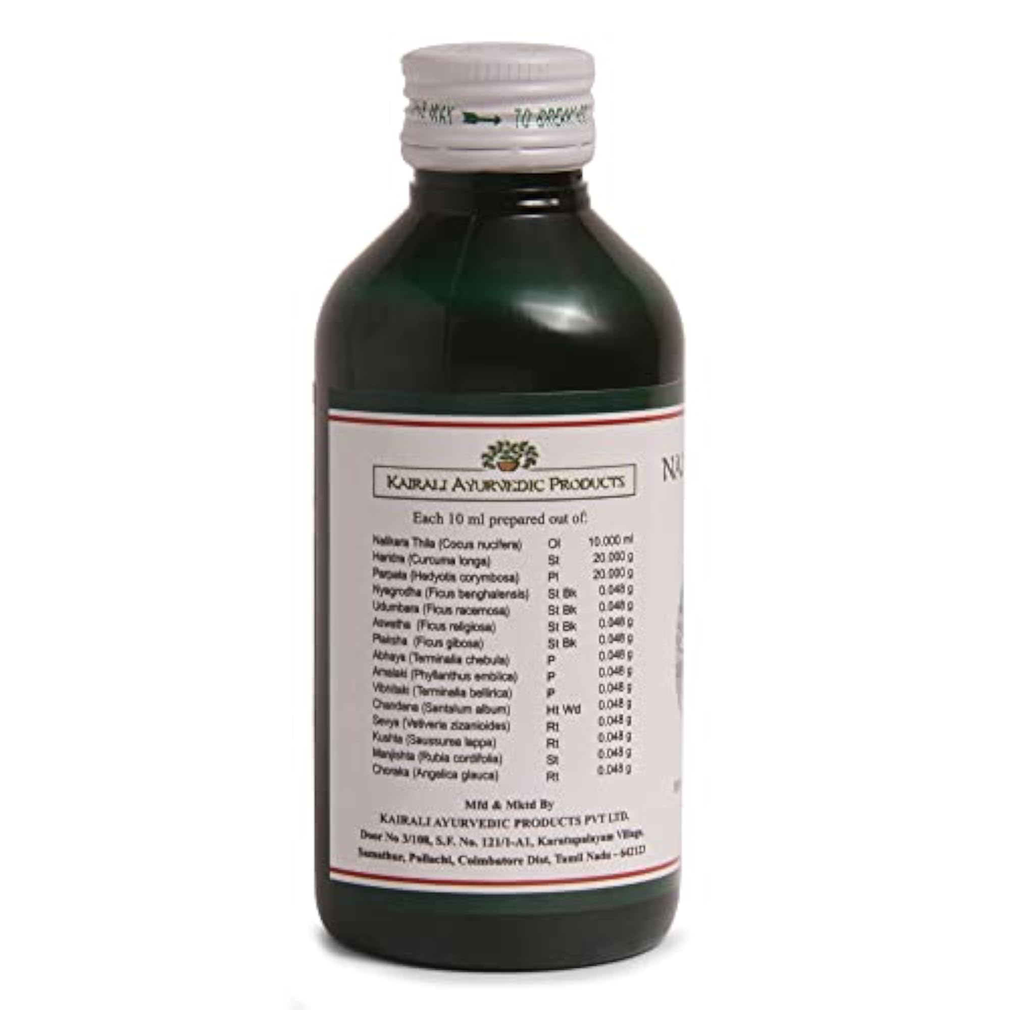 Kairali Nalpamaradi Kera Thailam, Pack of 3, 200 ml