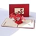 Paper Spiritz Chinese Dragon 3D Pop up Greeting Cards for Chinese New Year Anniversary Card Birthday Card for Kids Husband Wife